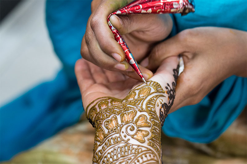 Henna Painting